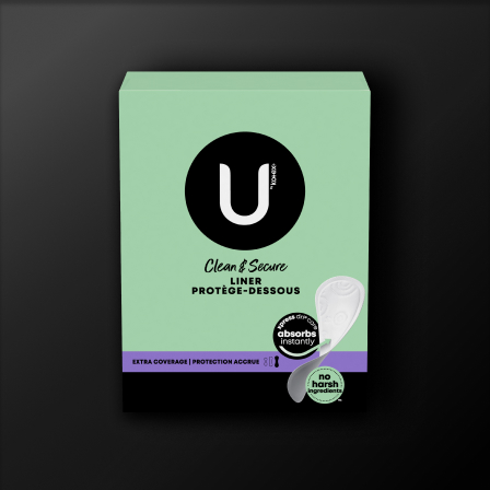 U by Kotex Lightdays Panty Liners, Extra Coverage, Unscented, 112 Count  (Packaging May Vary) 