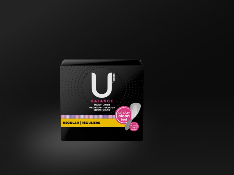 U By Kotex Balance Barely There Panty Liners Regular Absorbency 100 Count -  Voilà Online Groceries & Offers