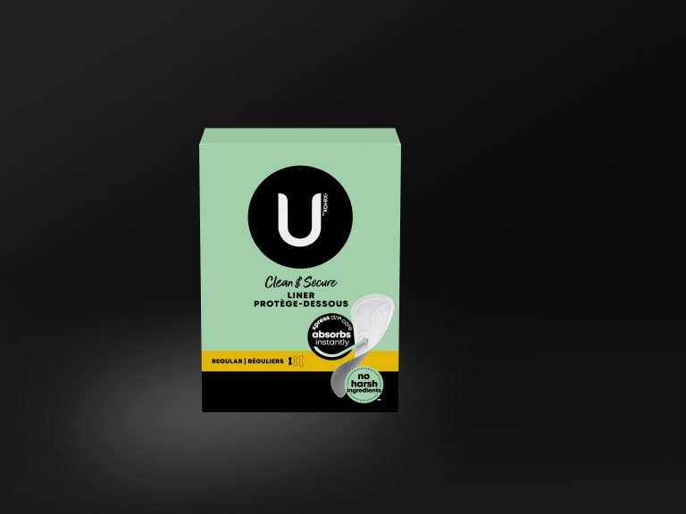 U by Kotex Clean & Secure Panty Liners Unscented