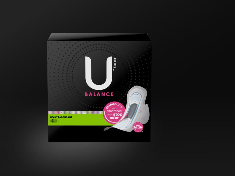 Balance™ Ultra Thin Pads with Wings, Heavy Absorbency