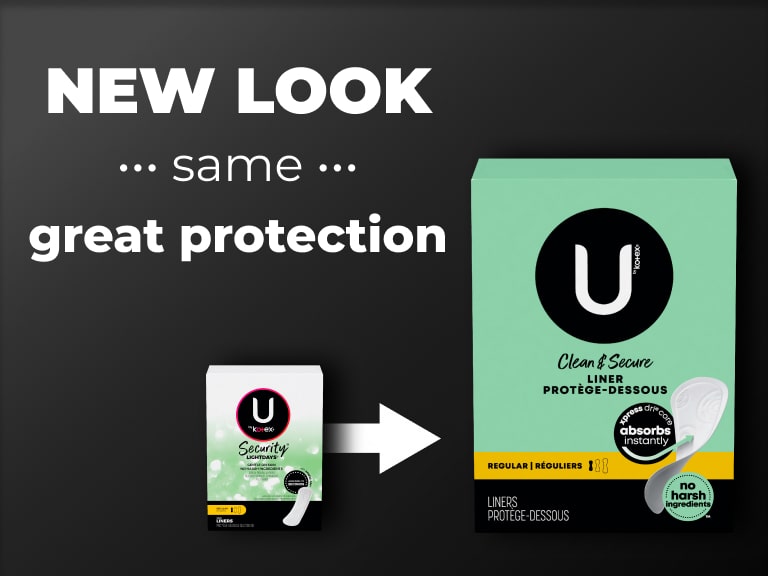 U by Kotex Clean & Secure Panty Liners Extra Coverage & Long, Unscented ✓✓✓